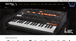 Desktop Screenshot of importmusic.com.ar